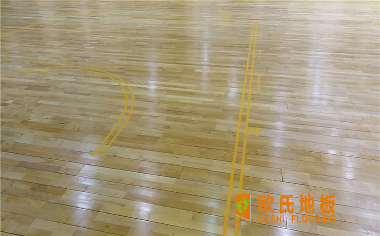 指接板篮球馆木地板板式龙骨结构